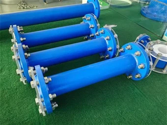 PTFE Pipa lurus berjajar